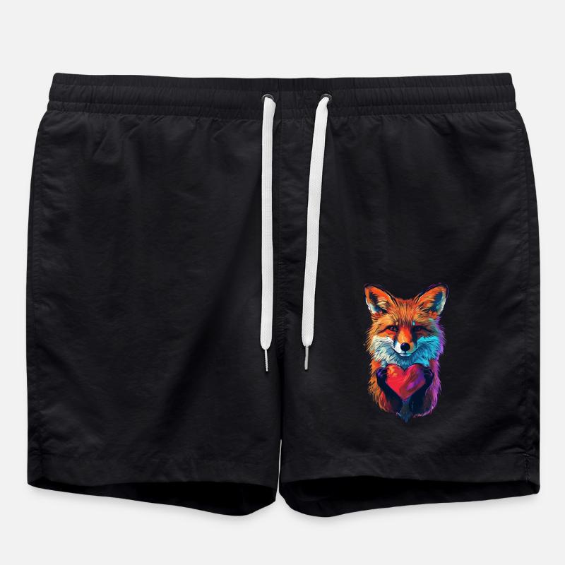 Fox - Swim Trunks - black