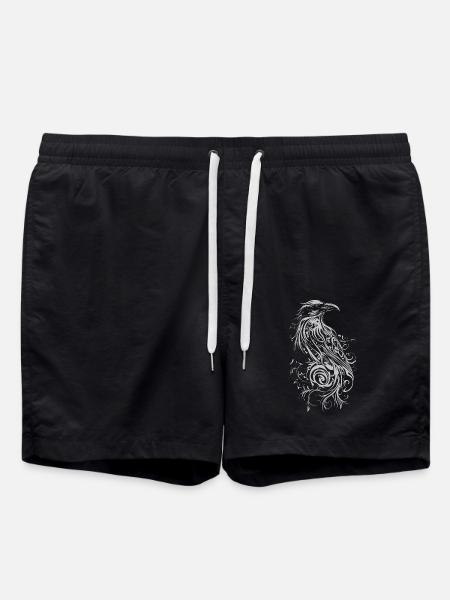 Rabe Goth - Badeshorts - Schwarz