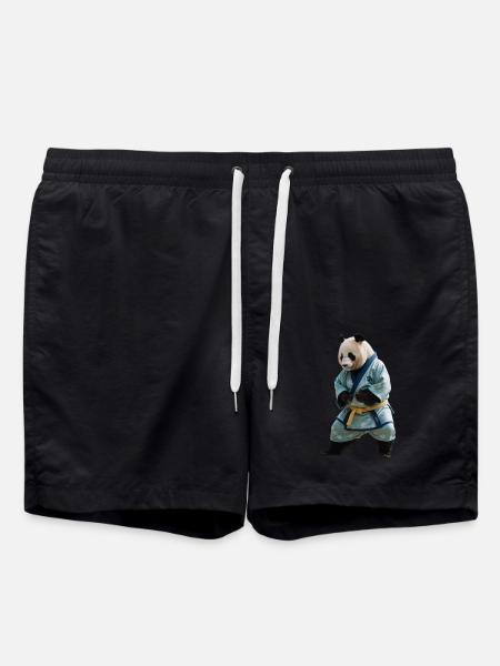 Panda sportif - Short de bain - noir