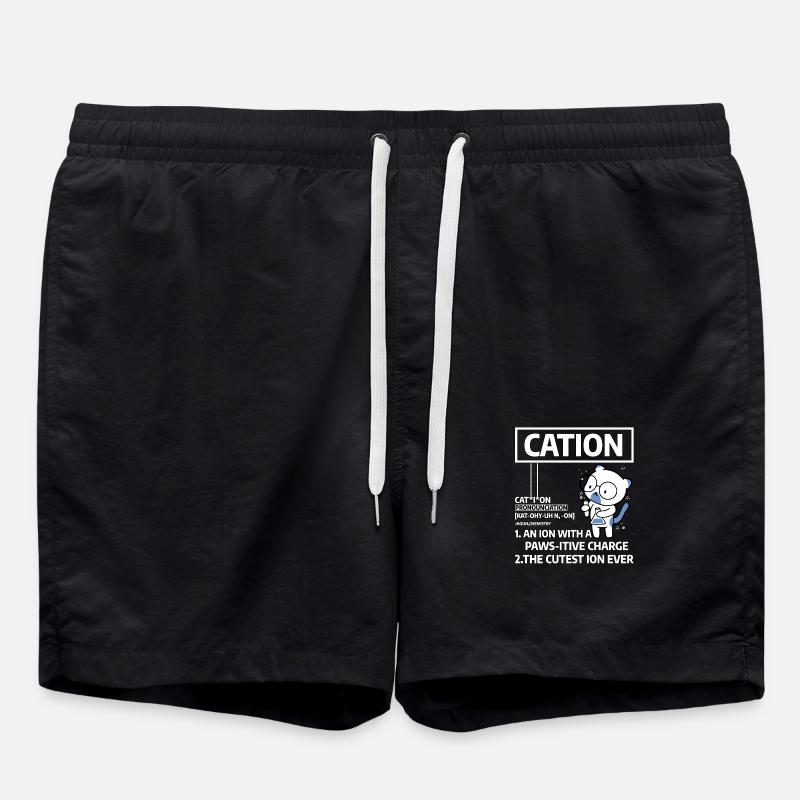 Kation - Badeshorts - Schwarz