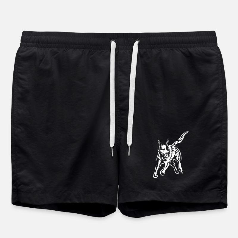 Australian Cattle Dog "Black Edition" - Swim Trunks - black