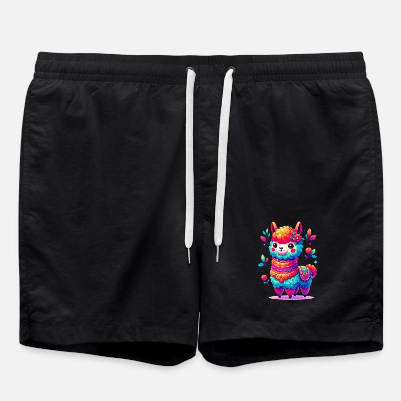 Alpaga - Short de bain - noir