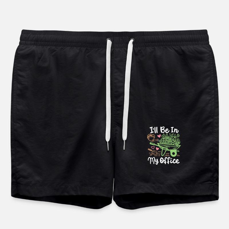 Gartenarbeit Gärtner - Badeshorts - Schwarz