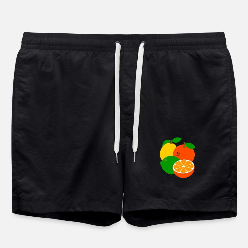 Fruit - Swim Trunks - black