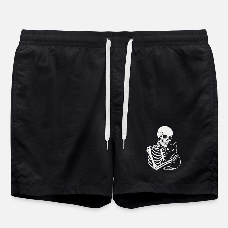 Zärtlichkeit - Badeshorts - Schwarz