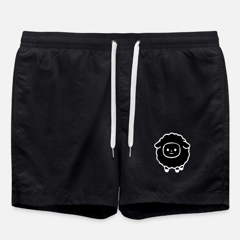 black sheep - Swim Trunks - black