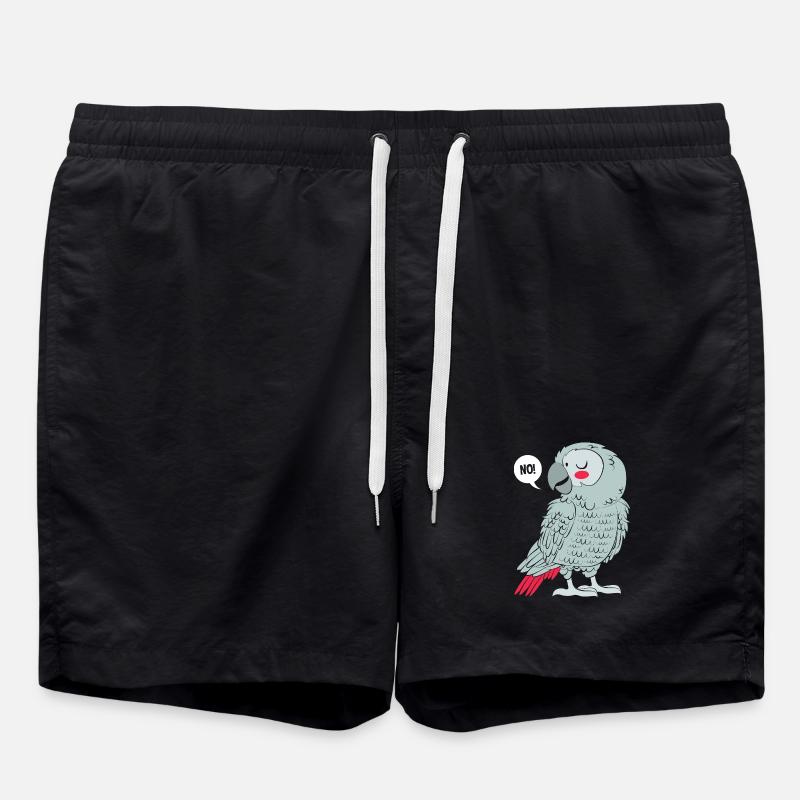 Perroquet gris Perroquet gris - Short de bain - noir