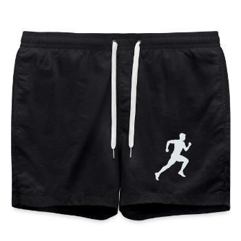 Running Silhouette Sprint - Swim Trunks - black - Front - AI Model Male 185 light (185cm)