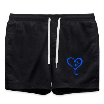 Triathlon-holic - Short de bain - noir - Devant - AI Model Male 185 light (185cm)