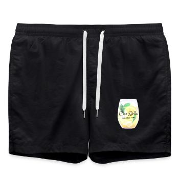 Ciao Bella Citrus Glow - Swim Trunks - black - Front - AI Model Male 185 light (185cm)