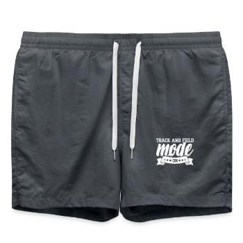 Track Athletics Track & Field Mode On - Badeshorts - Anthrazit - Vorne - AI Model Male 185 light (185cm)