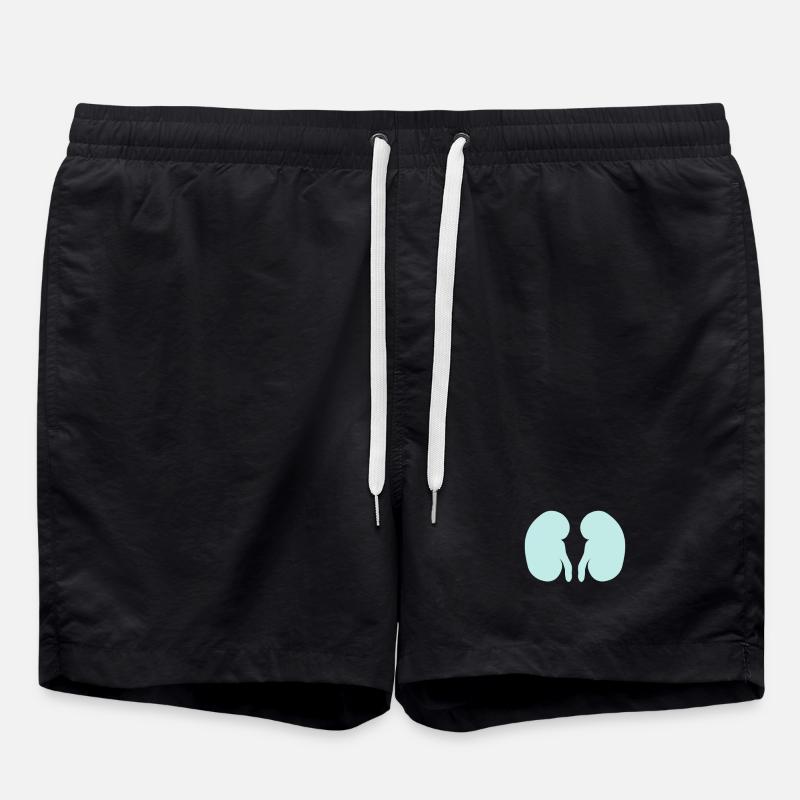 kidney - Swim Trunks - black