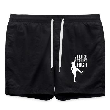 aiment se défoncer - Short de bain - noir - Devant - AI Model Male 185 light (185cm)