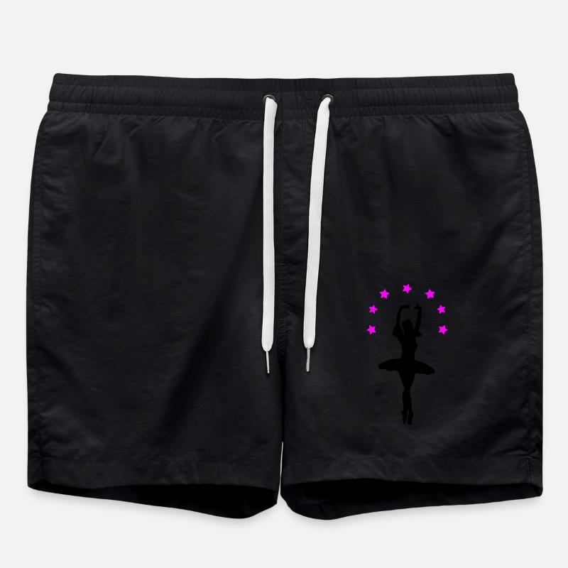 ballerine - Short de bain - noir