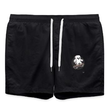 Pixel Ghost Skateur Super Creepy Skater - Short de bain - noir - Devant - AI Model Male 185 light (185cm)