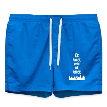 Carnival Cologne Cologne Basic Law Lustig Alaaf - Swim Trunks - cobalt blue - Front