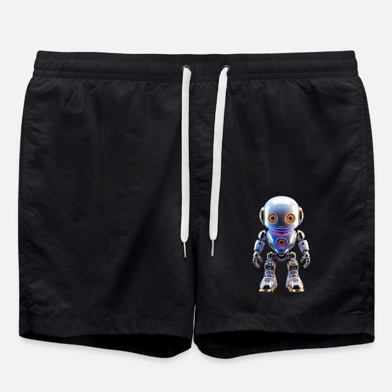 Robots pour le LooK individuel - Short de bain - noir