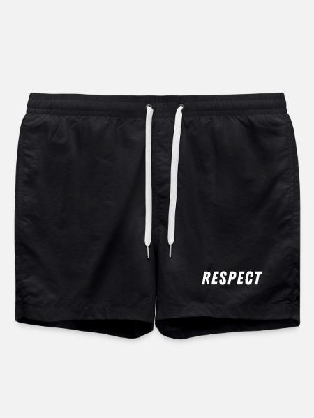 RESPECT - Badeshorts - Schwarz