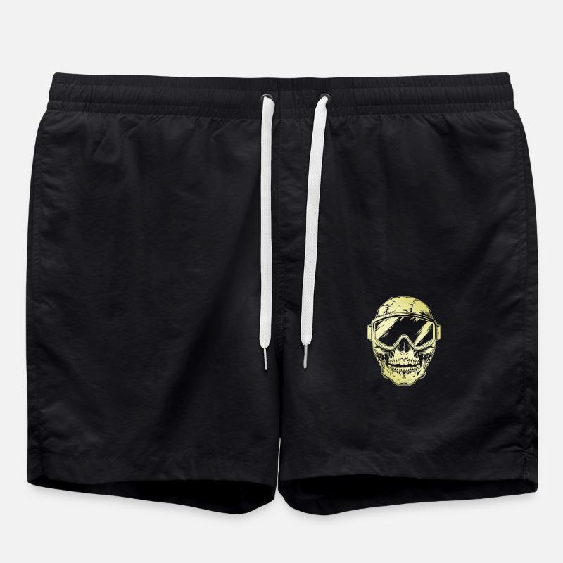 Ski Ski Masques Skull - Short de bain - noir