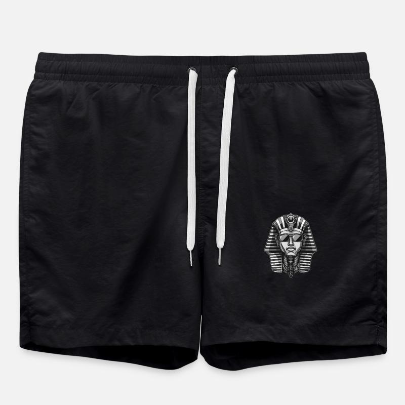 Crâne de Pharaon Cool - Short de bain - noir