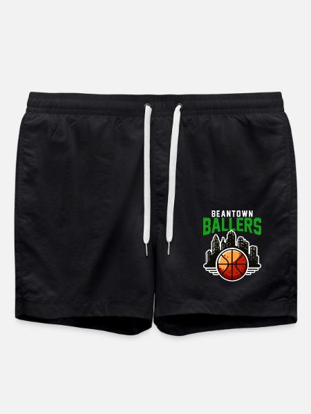BEANTOWN BALLERS - BASKETBALL - Badeshorts - Schwarz