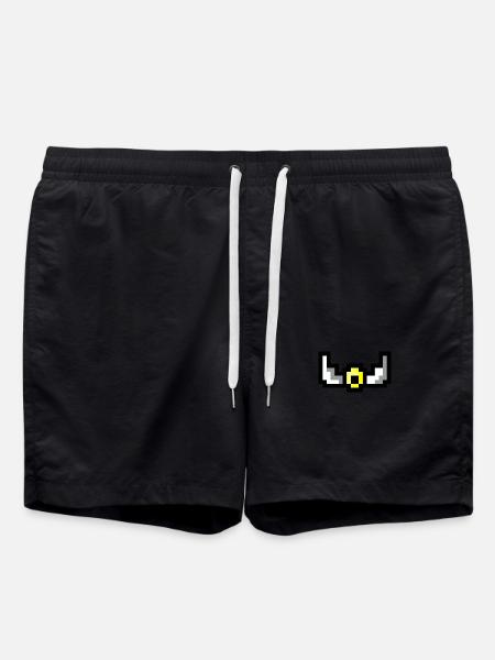 Pixel wings - Badeshorts - Schwarz