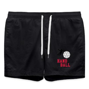 Handball - Swim Trunks - black - Front - AI Model Male 185 light (185cm)