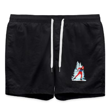 Ski de fond - Short de bain - noir - Devant - AI Model Male 185 light (185cm)
