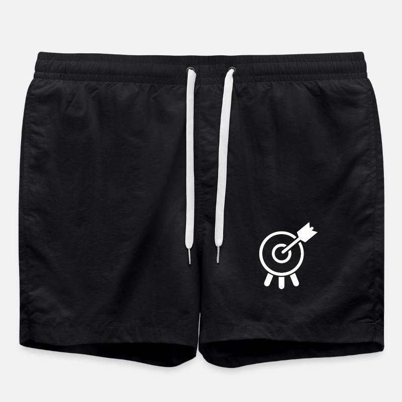 archery - Swim Trunks - black