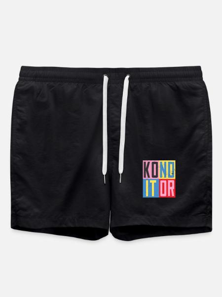 Pastry Chef Design - Swim Trunks - black