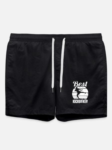 Best Kickboxer - Swim Trunks - black
