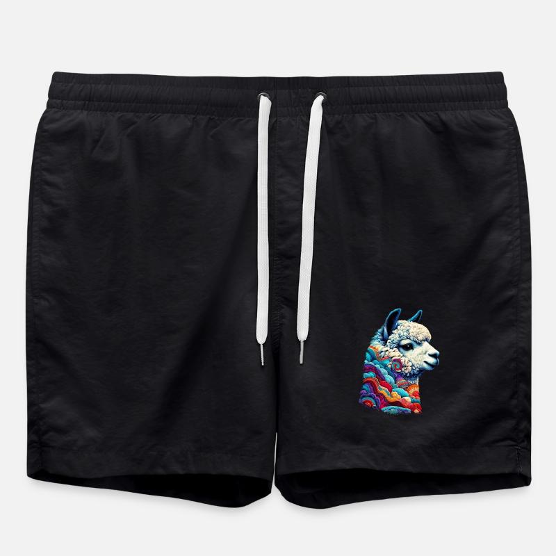 Alpaga - Short de bain - noir