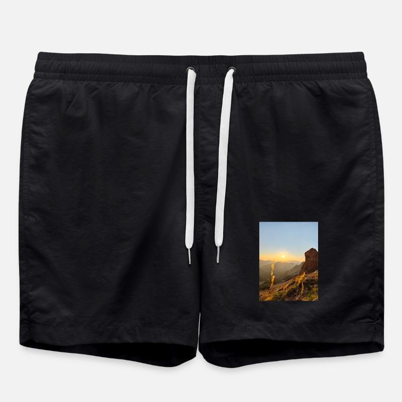 Sunset - Swim Trunks - black