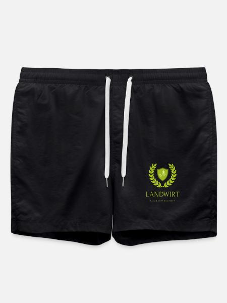 Farmer Shield Plant - Swim Trunks - black
