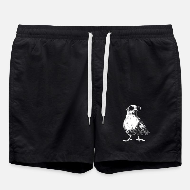 Cool Dove Sunglasses - Swim Trunks - black
