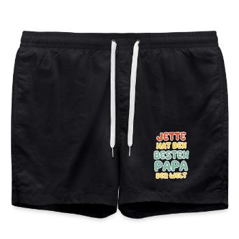 Bébé Jette - Short de bain - noir - Devant - AI Model Male 185 light (185cm)