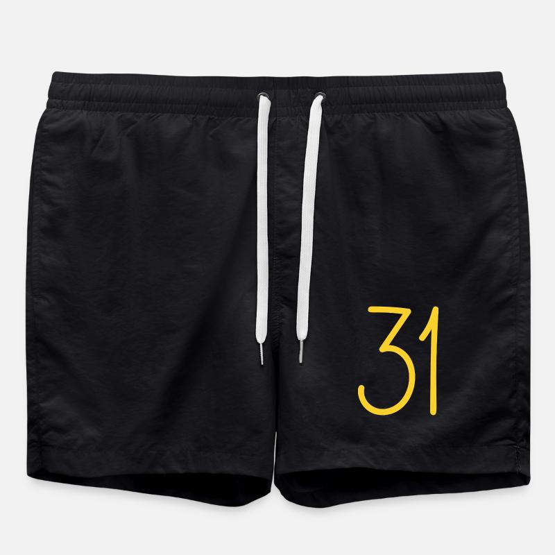31 - Short de bain - noir
