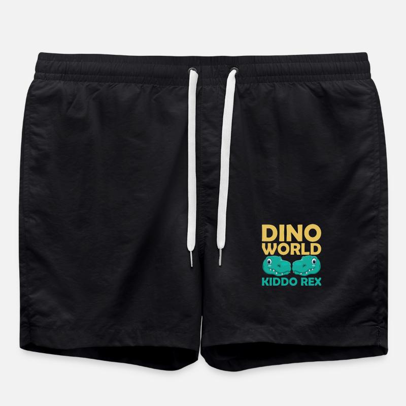 Dino World Kiddo Rex - Swim Trunks - black