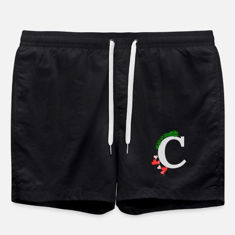 c - Short de bain - noir