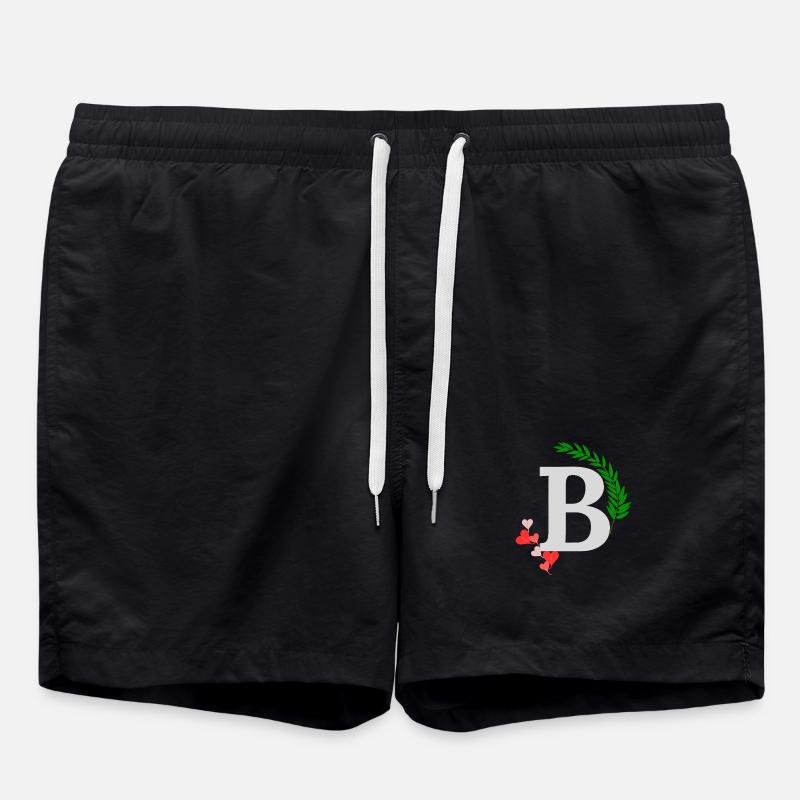 b - Short de bain - noir