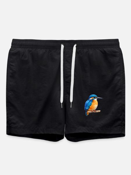 Königsfischer Farbenspiel - Swim Trunks - black