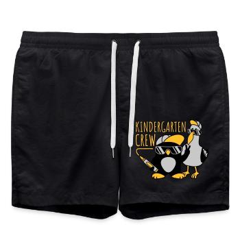 Équipage de maternelle Seagull Penguin - Short de bain - noir - Devant - AI Model Male 185 light (185cm)