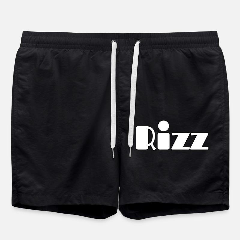 Modern Rizz Design - Swim Trunks - black