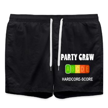 Party Crew - Swim Trunks - black - Front - AI Model Male 185 light (185cm)