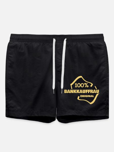 Bank clerk - Swim Trunks - black