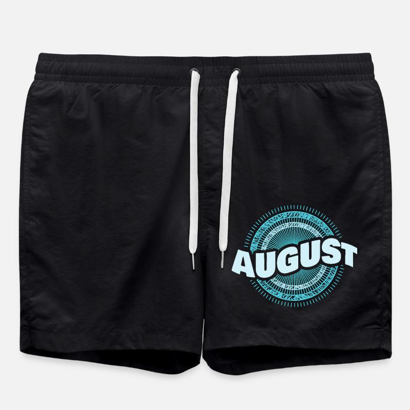 August - Swim Trunks - black
