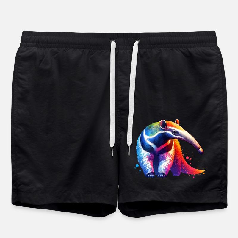 Fourmilier - Short de bain - noir