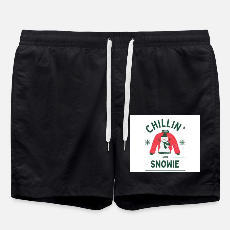 Snowie - Short de bain - noir