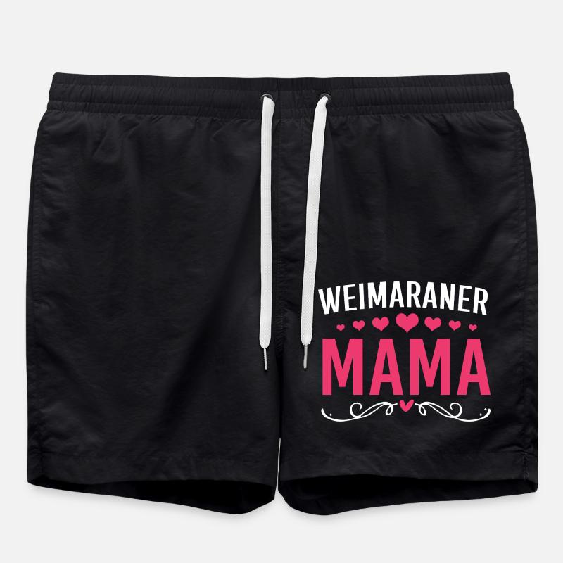 Weimaraner - Short de bain - noir