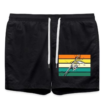 Pêche à la ligne - Short de bain - noir - Devant - AI Model Male 185 light (185cm)
